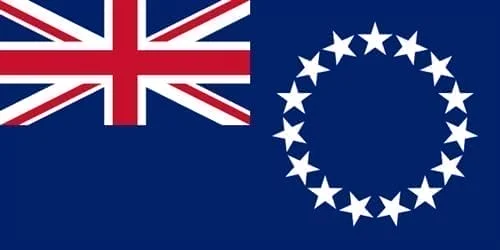 Bandera de Cook, Islas