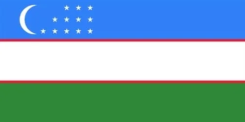 Bandera de Uzbekistán
