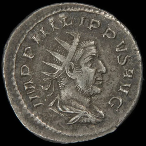 Reverso de moneda de Fides Publica