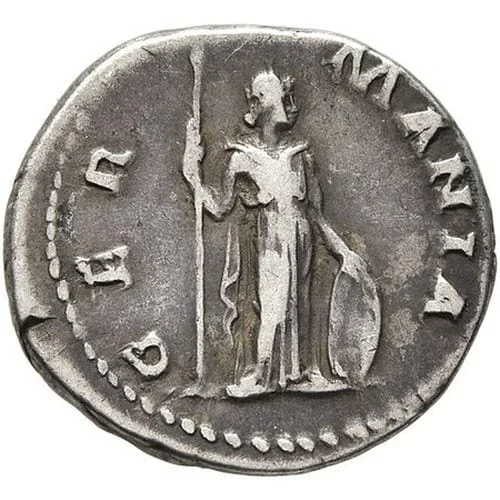 Reverso de moneda de Germania
