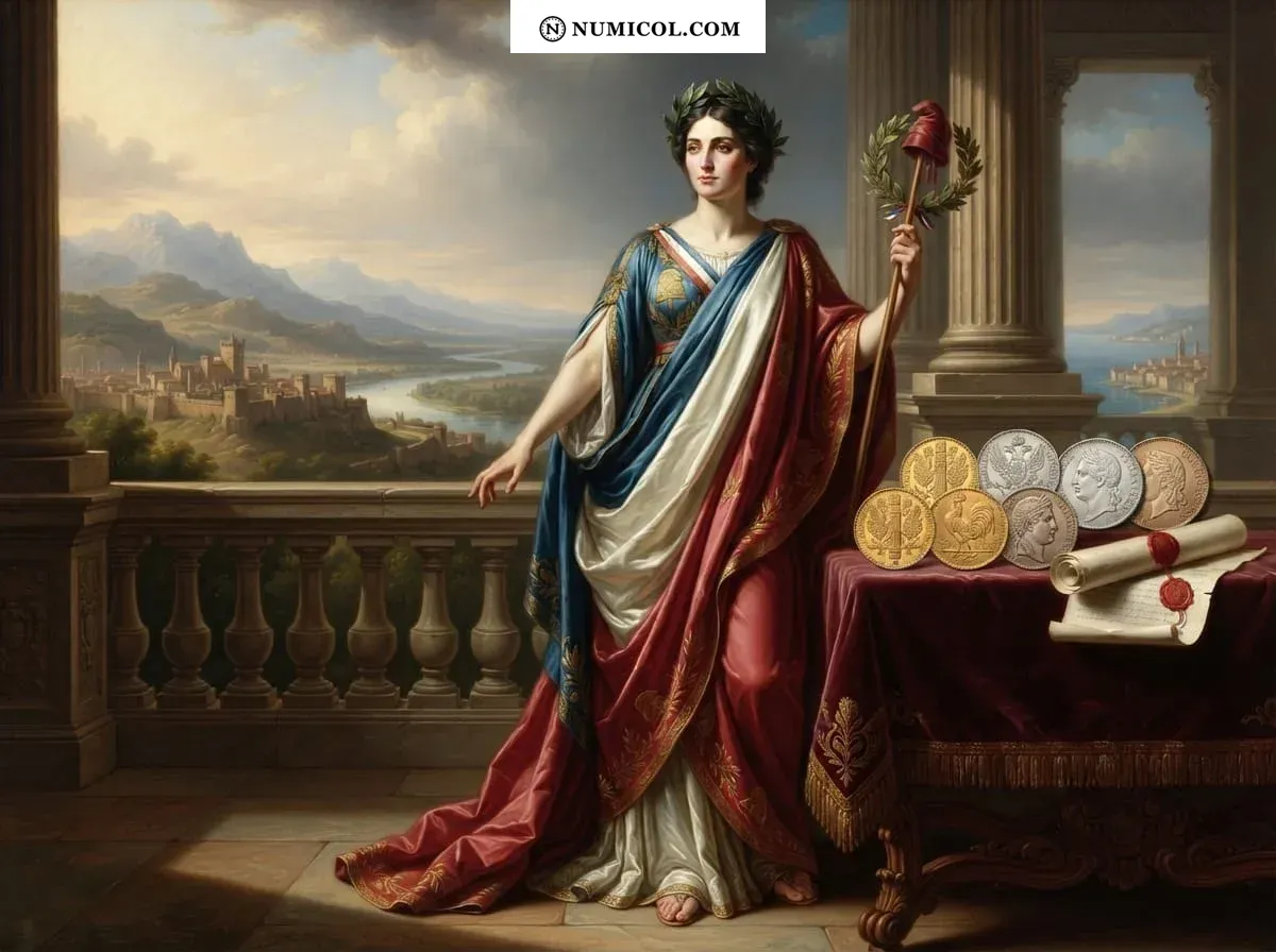 Composición representativa de Francia moderna  -  Primera República (1792-1804)