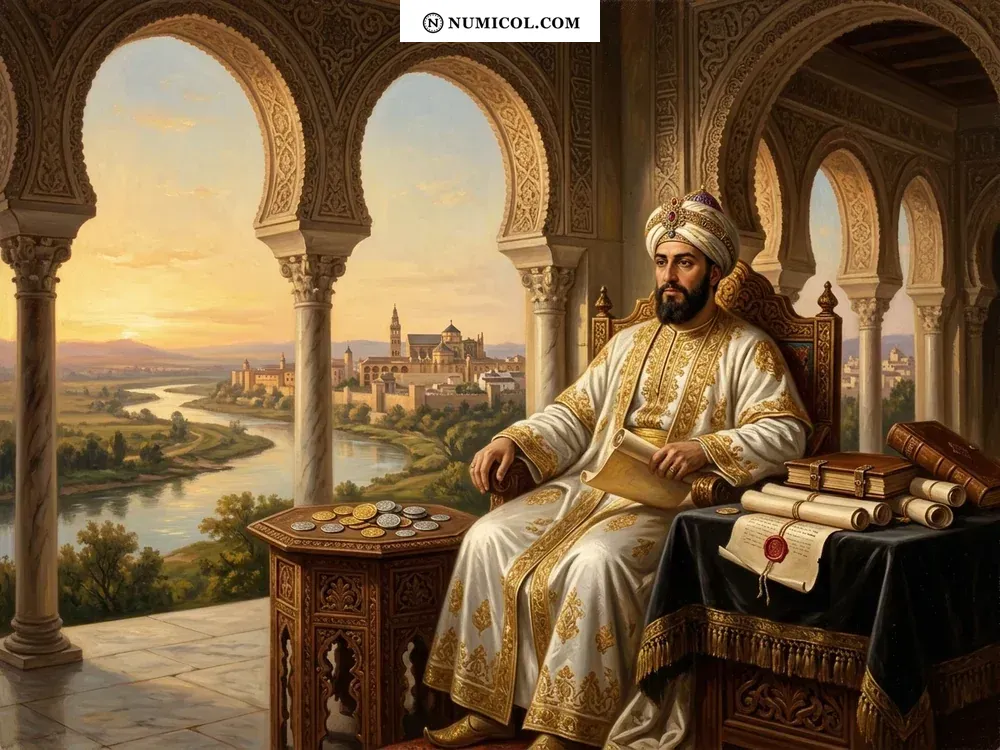 Composición representativa de Califato de los omeyas de Córdoba  -  Al-Hakam II (961-976)