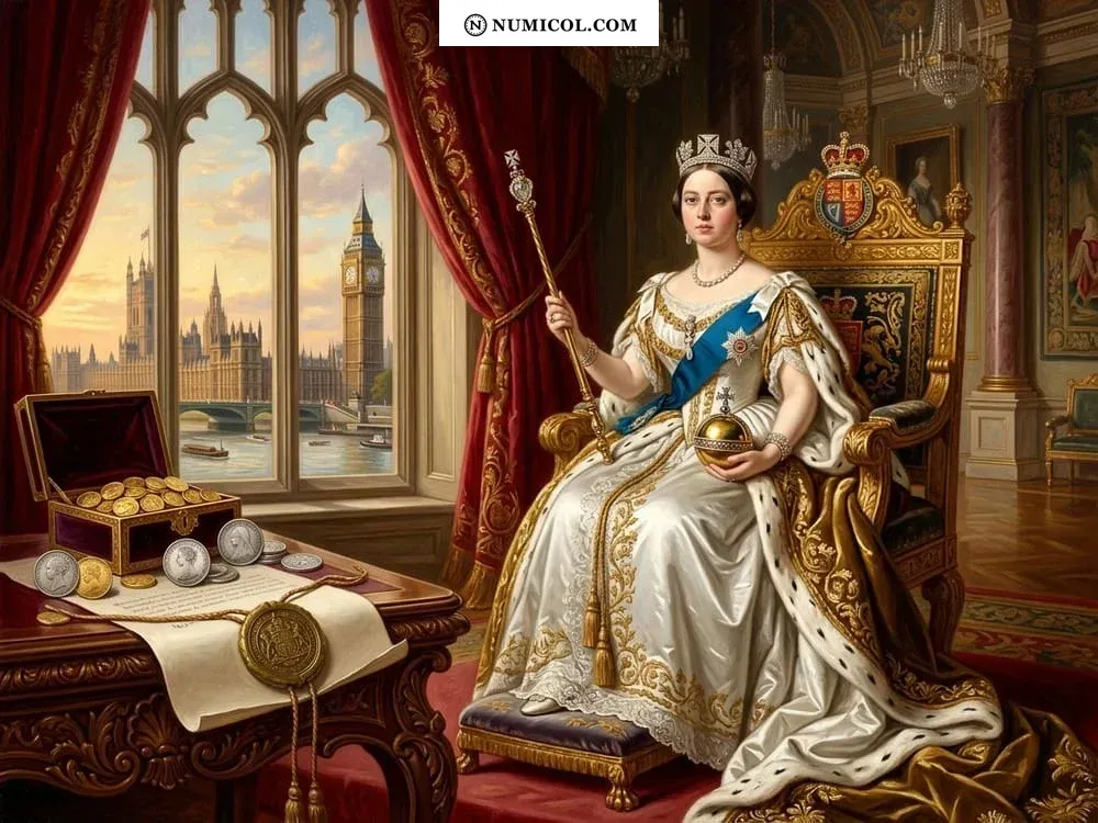 Composición representativa de Casa de Hannover  -  Victoria (1837-1901)