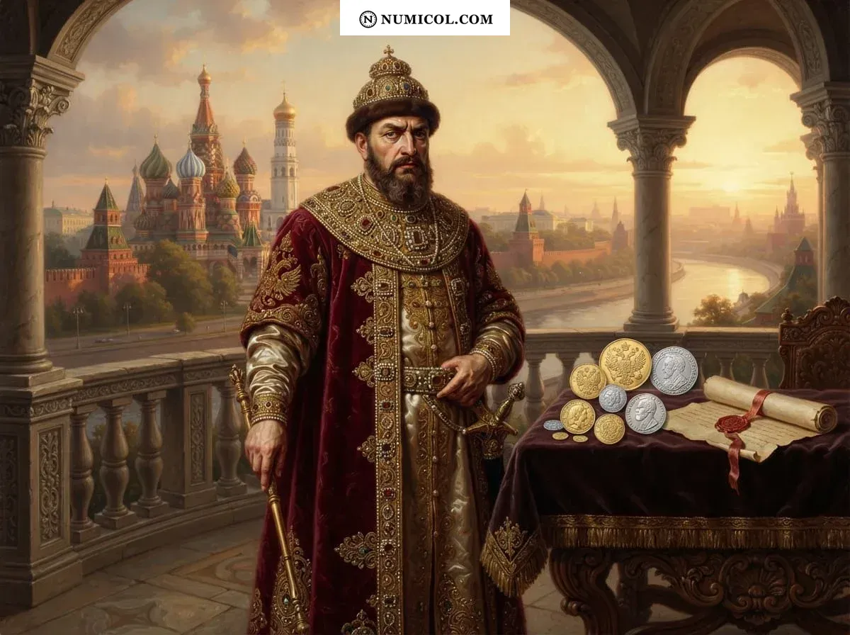 Composición representativa de Rurik dinastía  -  Ivan IV (1547-1584)