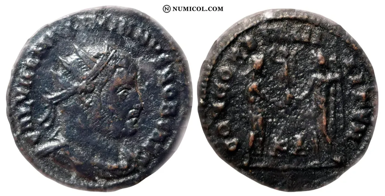 R50 Radiado post reforma Diocleciano- ½ Follis