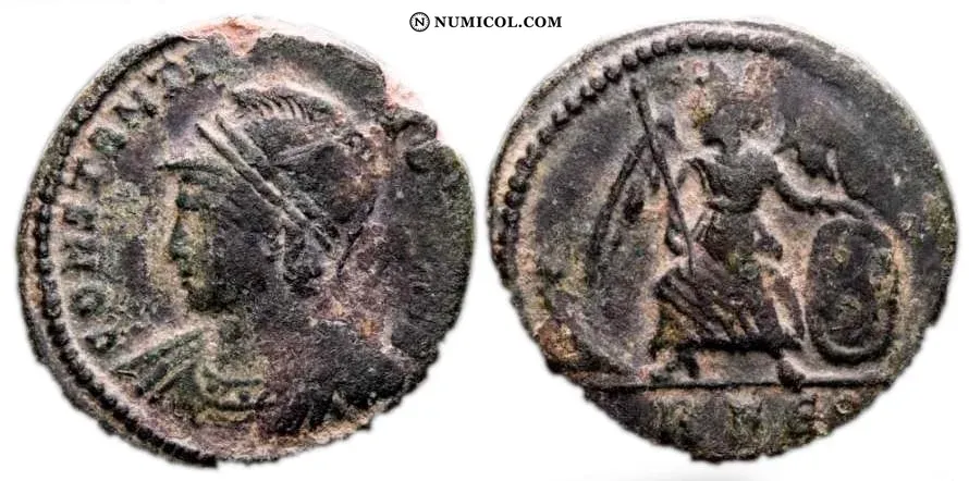 Follis de Constantinopla - Anepígrafo