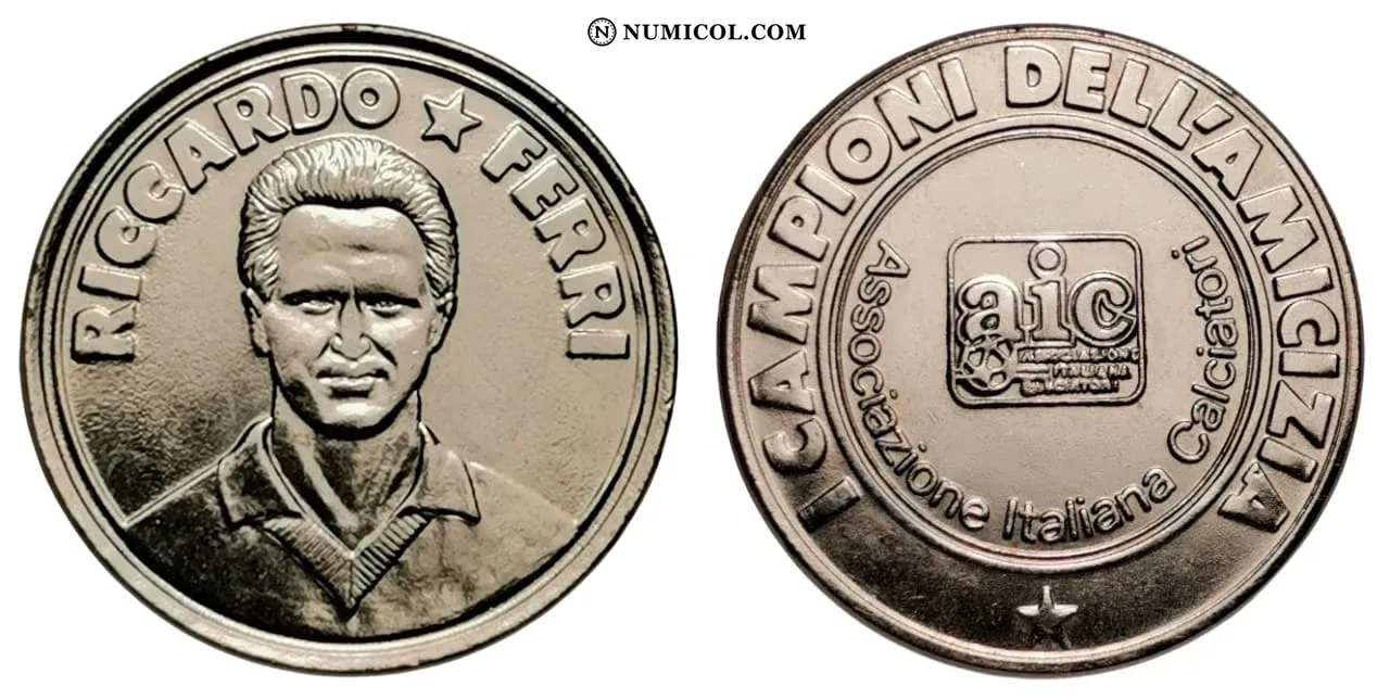 I Campioni Dell'Amicizia: Riccardo Ferri (1/18) - Colección Numismática