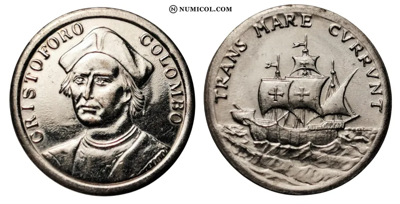 Cristoforo Colombo Caravel - Colección Numismática