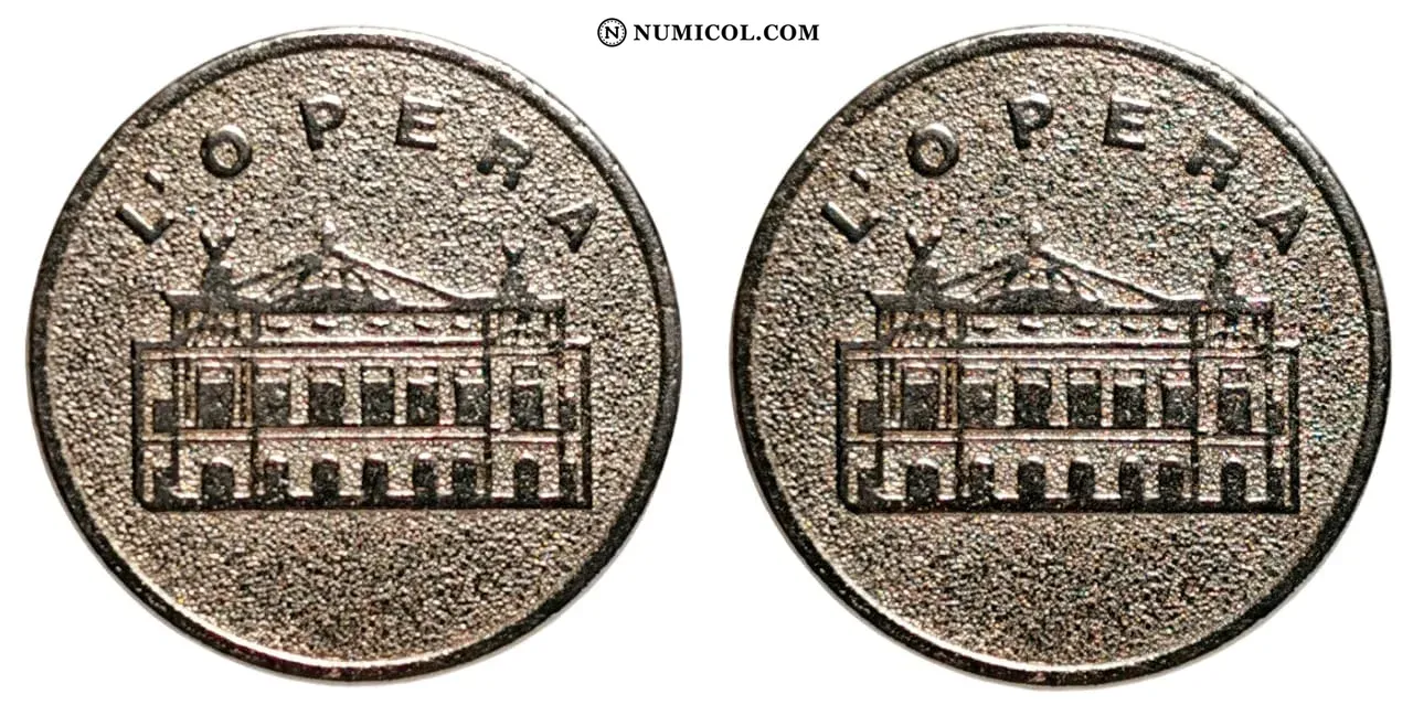 Token - l'Opera de  Paris - Colección Numismática