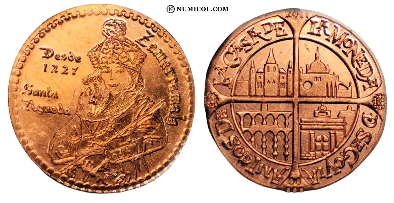 Medalla Amigos del Museo de la Casa de la moneda de Segovia - Colección Numismática
