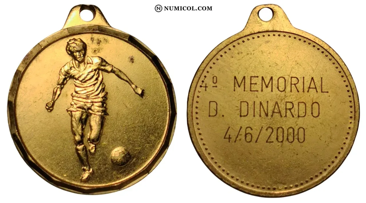 Futbol - 4º memorial Don Dinardo - Colección Numismática