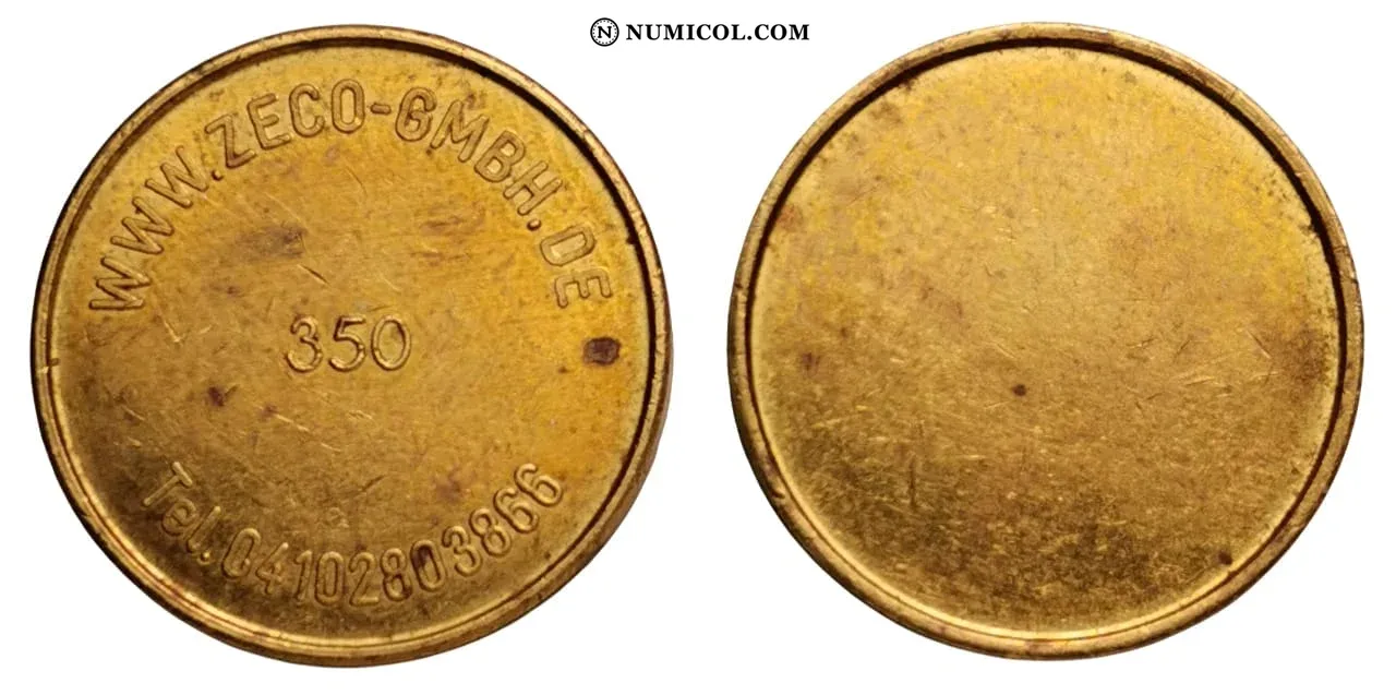 Automat Token - Zeco Gmbh 350 - Colección Numismática