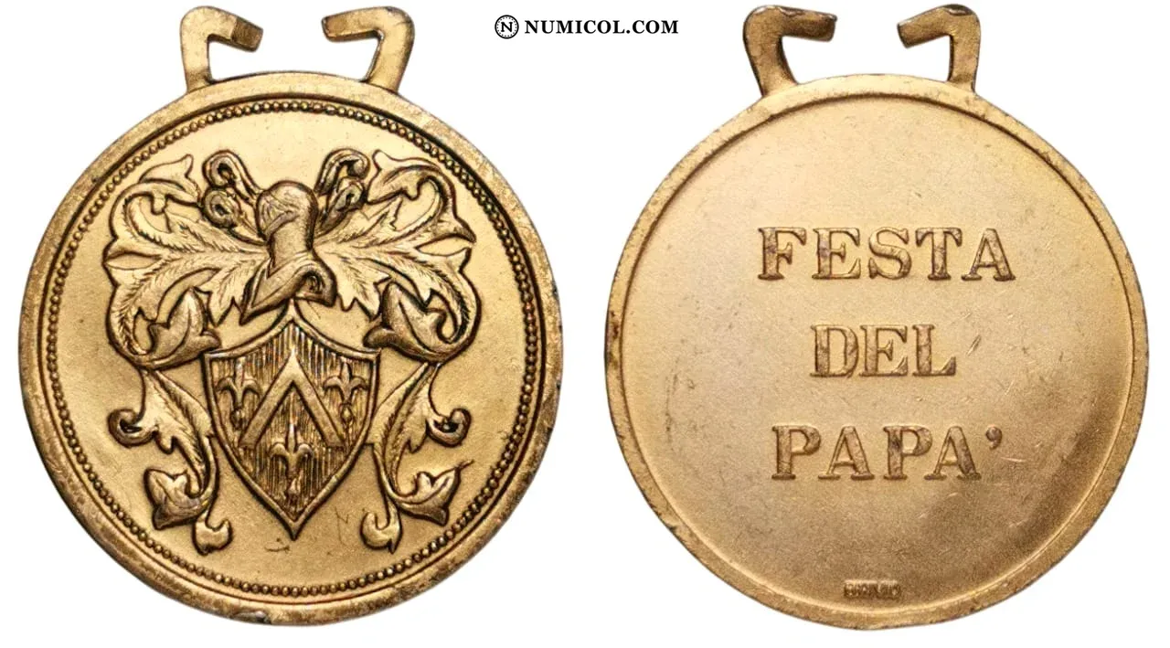 Medalla de celebración del día del padre - Colección Numismática