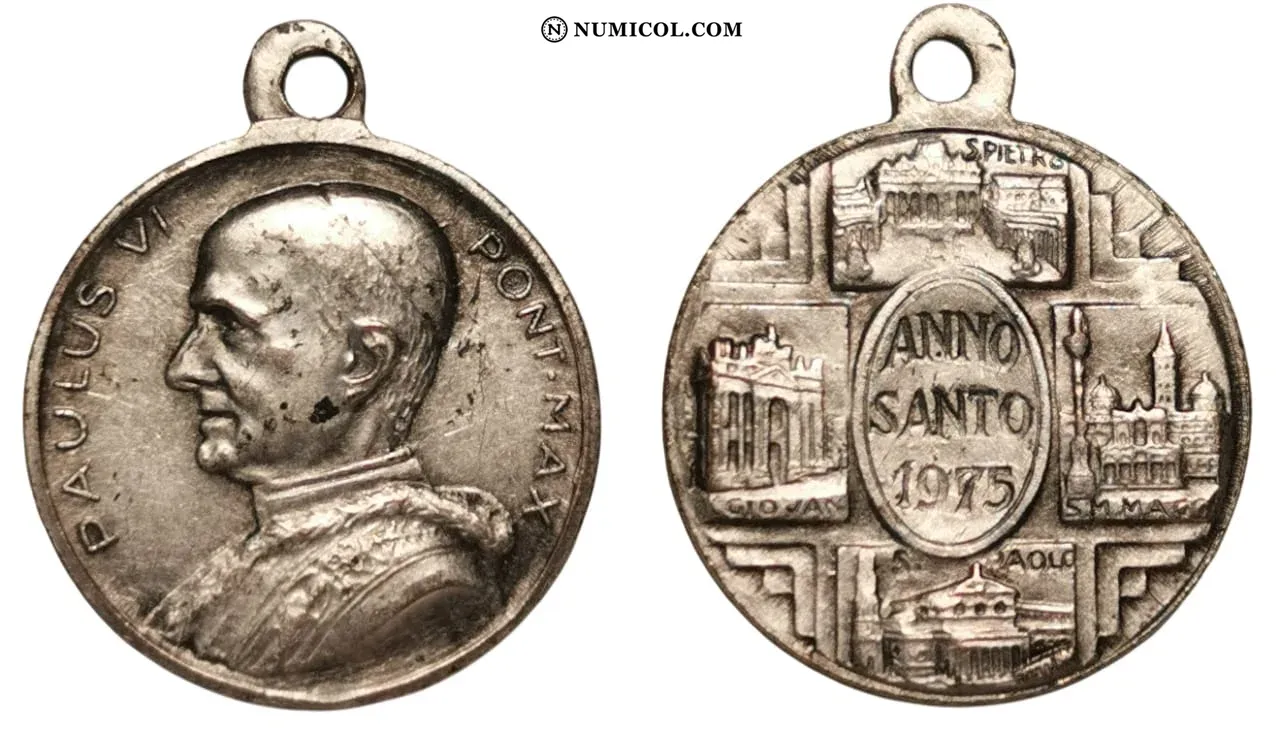 Pablo VI Año Santo de 1975 - Colección Numismática