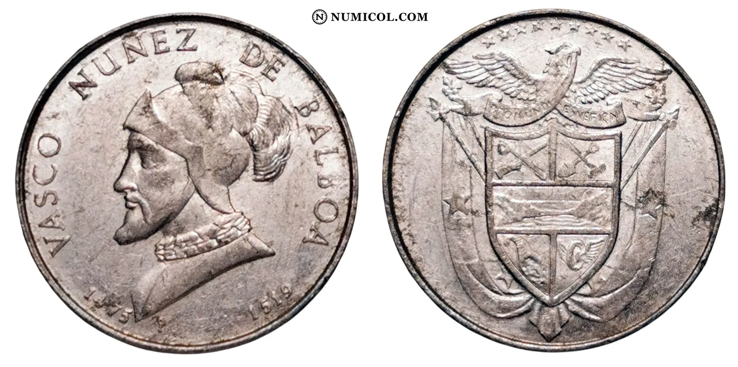 Detergente Tu Tu: Colección "Descubridores Españoles": Vasco Núñez de Balboa (1/9?) - Colección Numismática