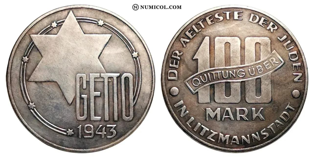 Aliexpress Imitación 10 marcos Ghetto de Litzmannstadt - Colección Numismática