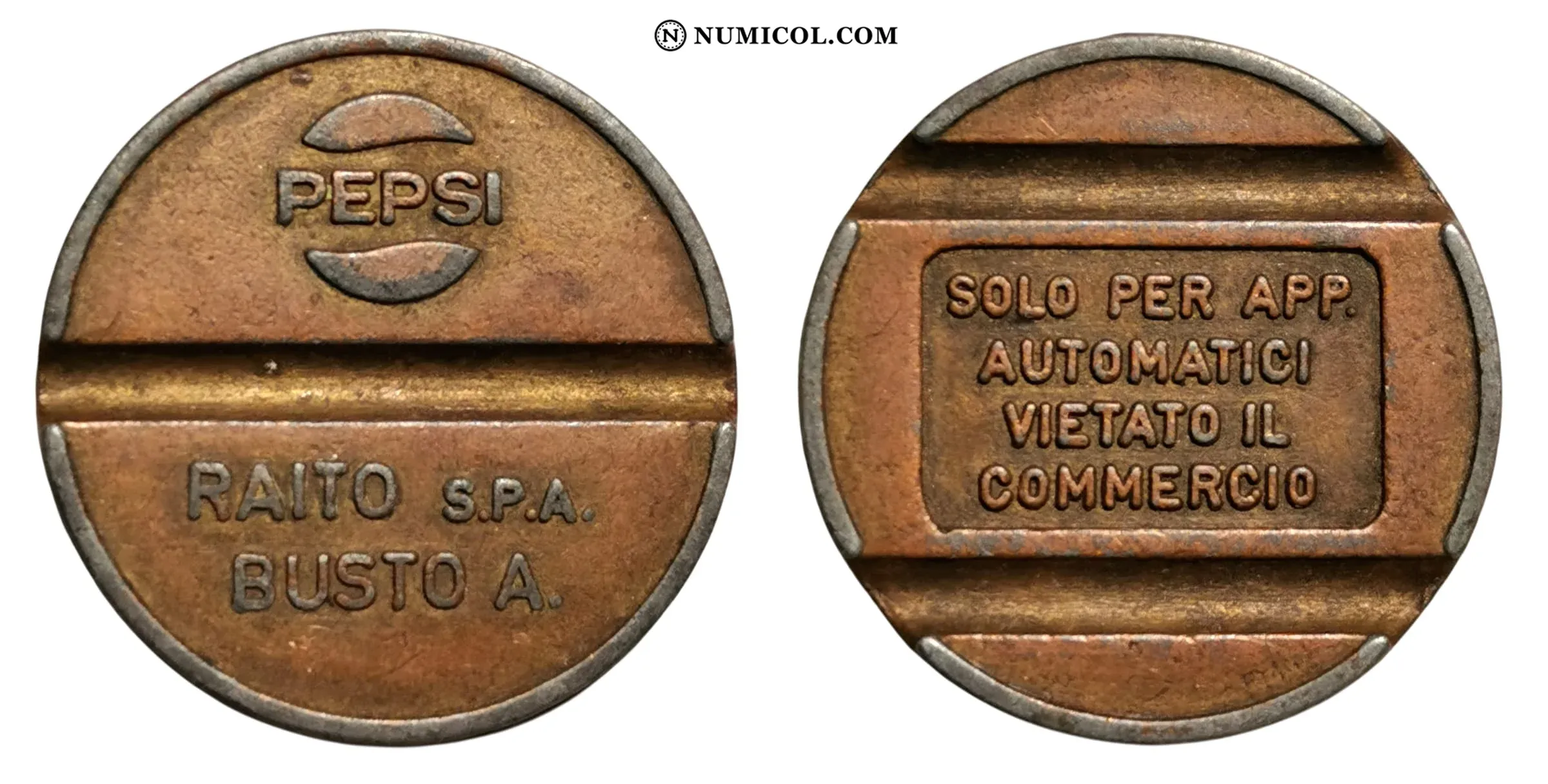 PEPSI RAITO S.P.A. BUSTO A. - Colección Numismática