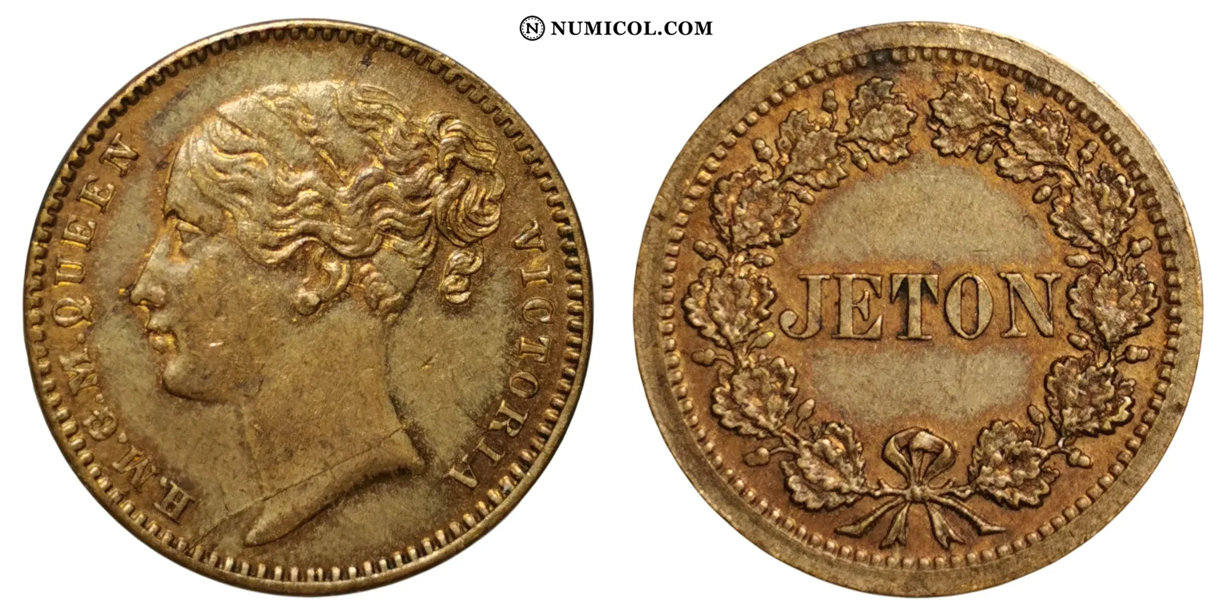 Token - Victoria Regina - Jeton - Colección Numismática