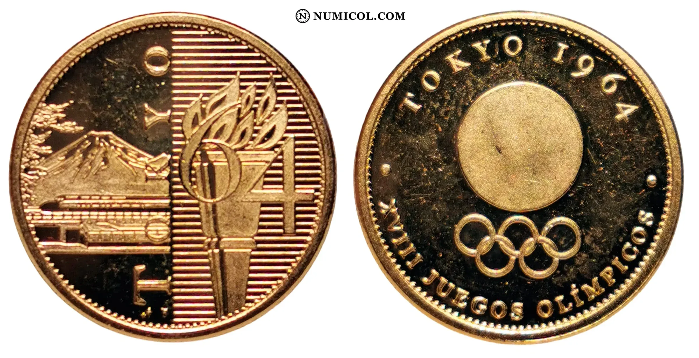 Tokyo 1964 XVIII Olympic Games - Colección Numismática
