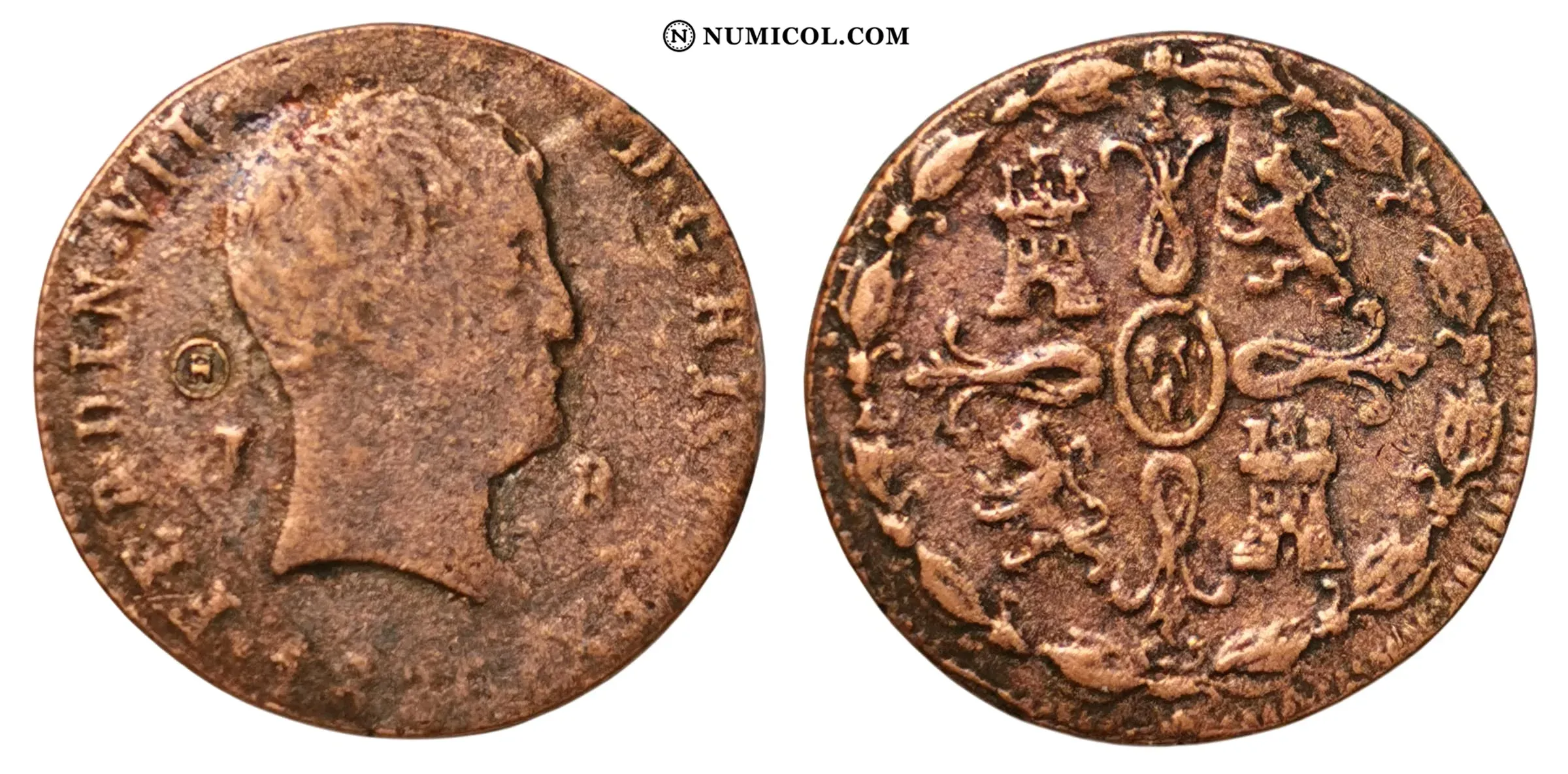 Replica 8 Reales Jubia - Colección Numismática