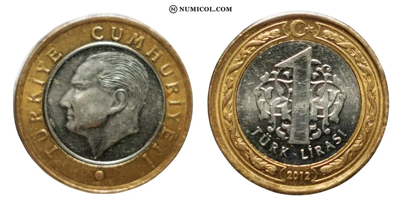 1 Lira (heavy type)