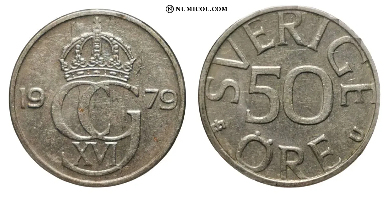 50 Öre - Carl XVI Gustaf