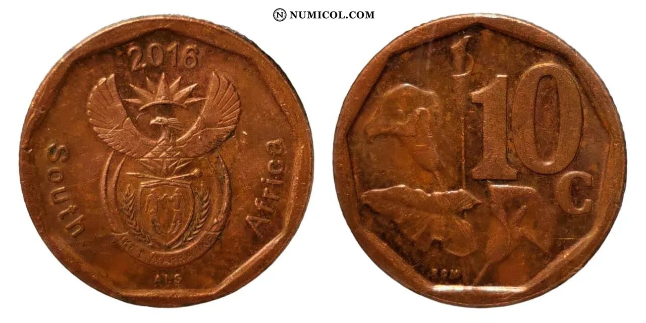 Moneda 10 Cents (South Africa)
