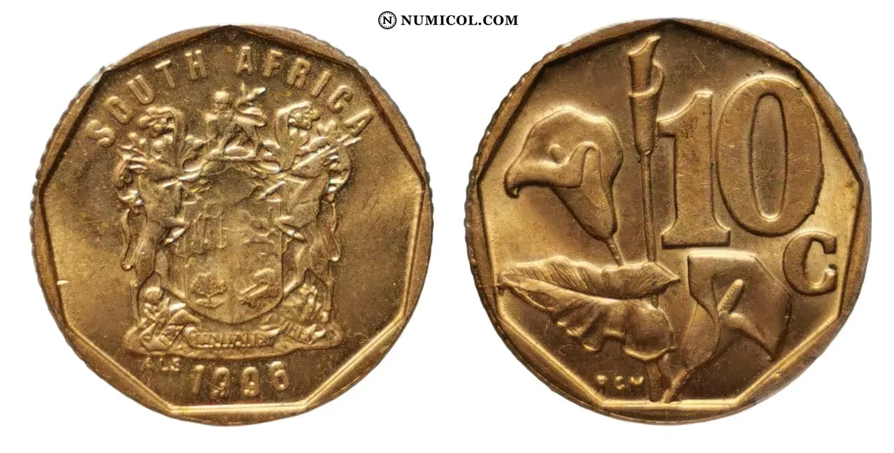 Moneda 10 Cents (SOUTH AFRICA)