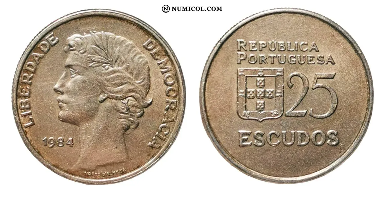 Moneda 25 Escudos