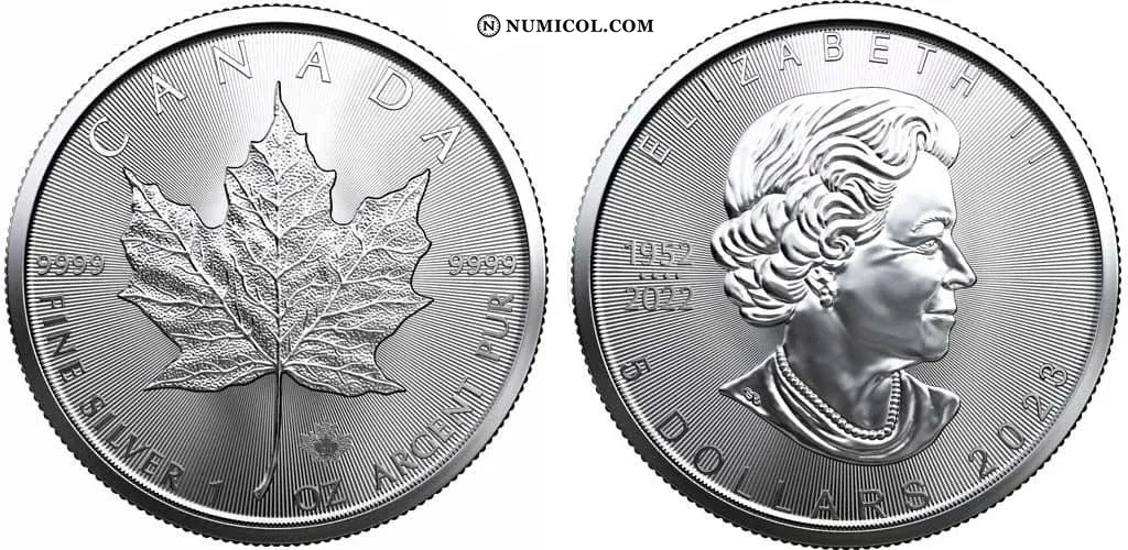 5 Dollars (In the name of Elizabeth II; SML Bullion Coinage)