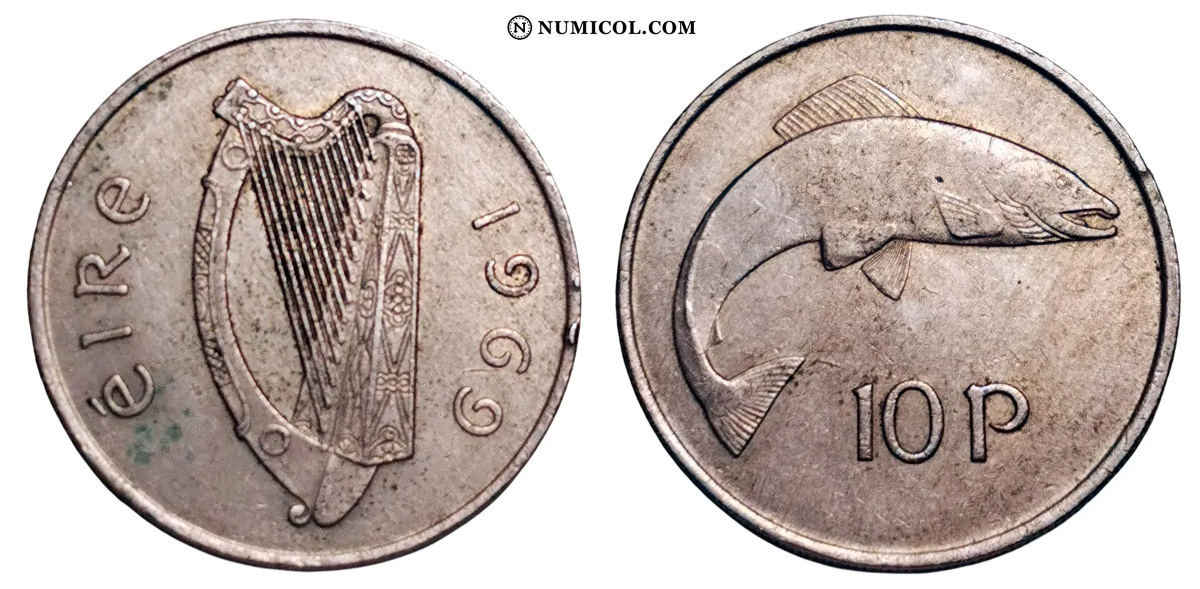 10 Peniques (tipo grande)