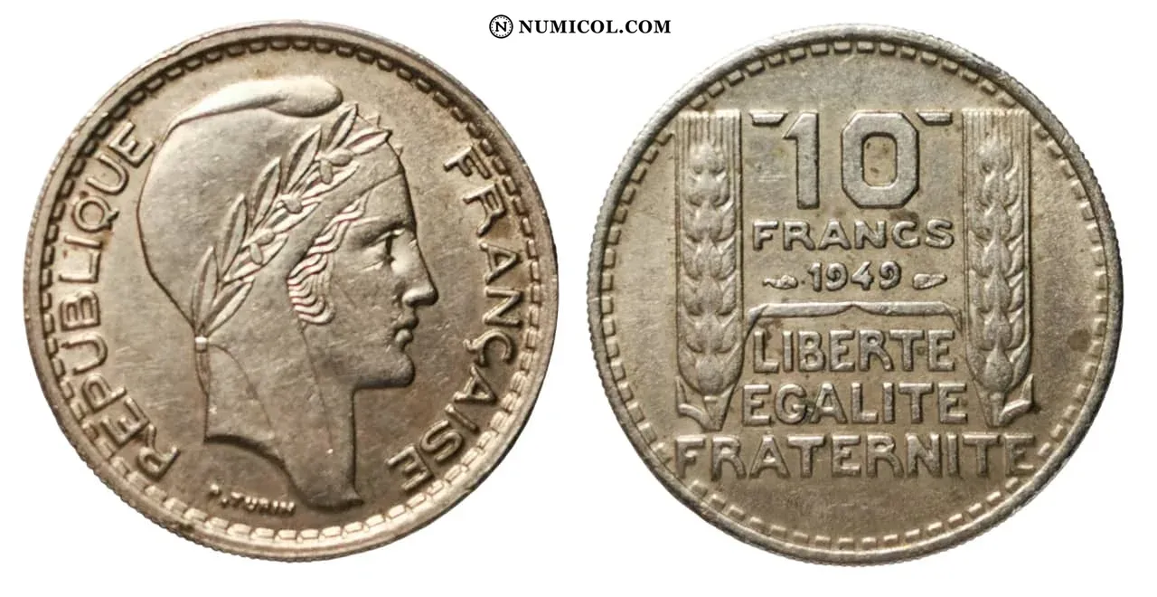 10 Francs (Small Head)