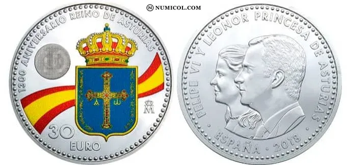 30 Euros - Philip VI (Kingdom of Asturias)
