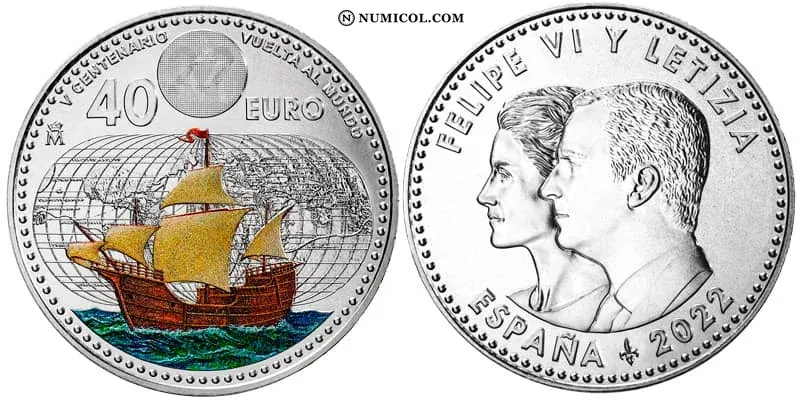 CANJE 40 EURO 2022 VUELTA AL MUNDO