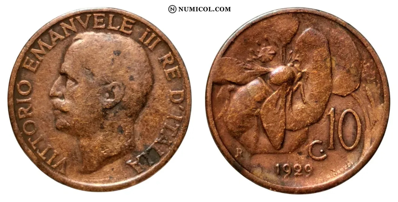 10 Centesimi - Victor Emmanuel III