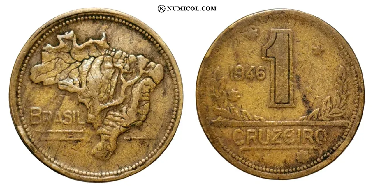 Moneda 1 Cruzeiro