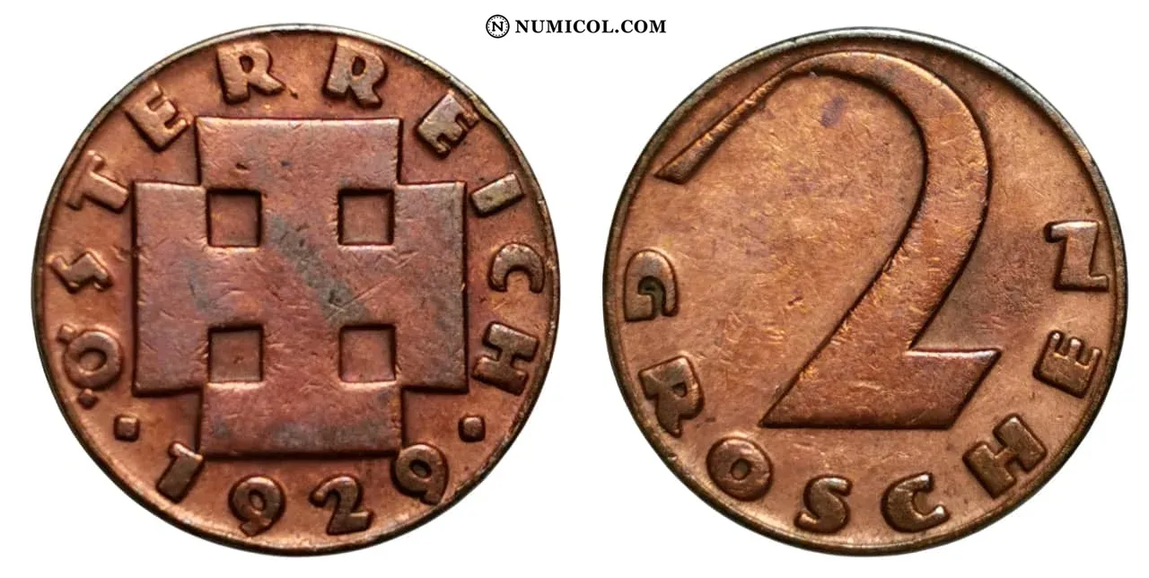 Moneda 2 Groschen