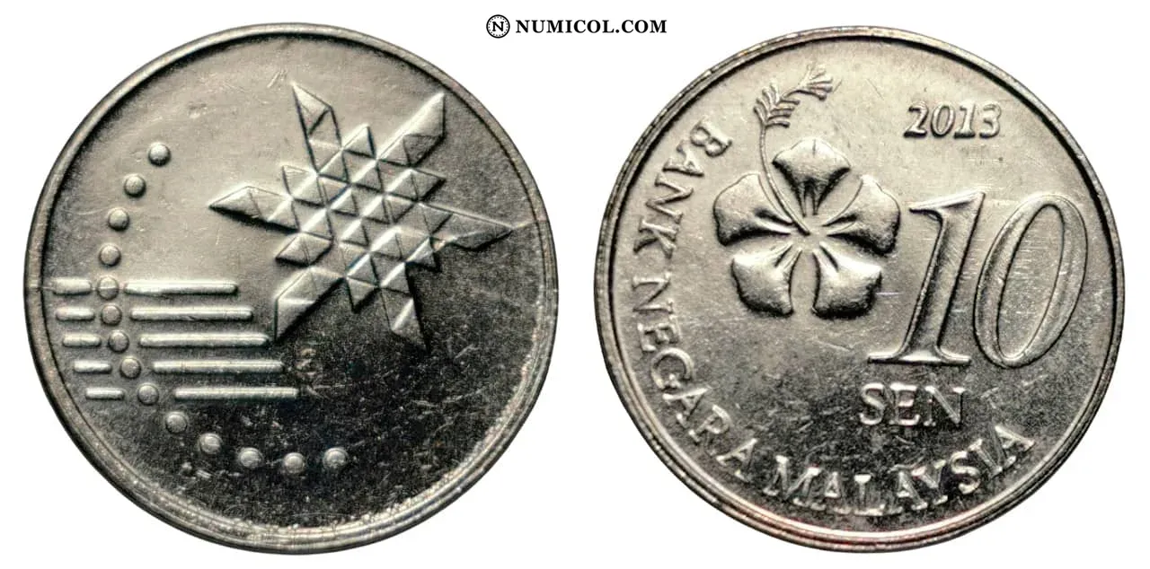 Moneda 10 Sen
