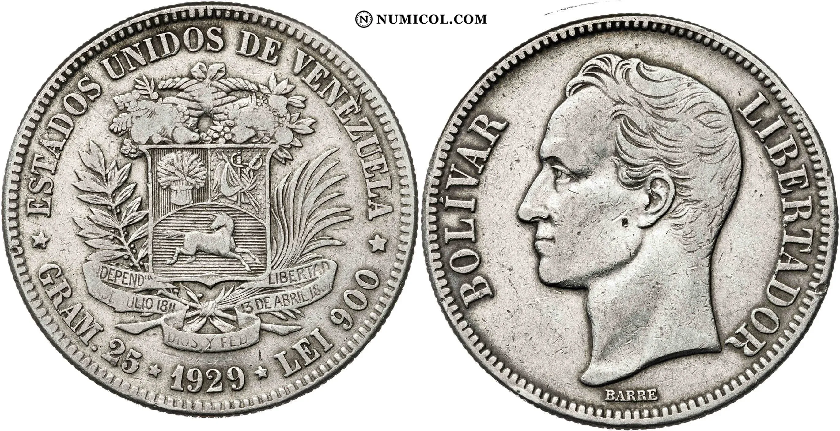 5 Bolívares