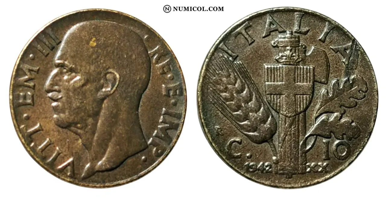 10 Centesimi - Victor Emmanuel III