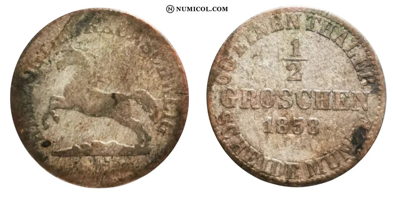 ½ Groschen - William