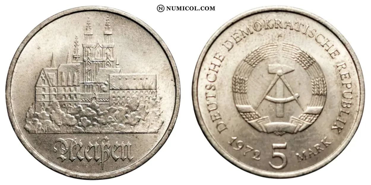 Moneda 5 Marco (City of Meißen)