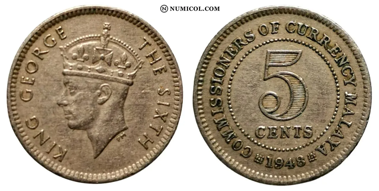 5 Cents - Jorge VI