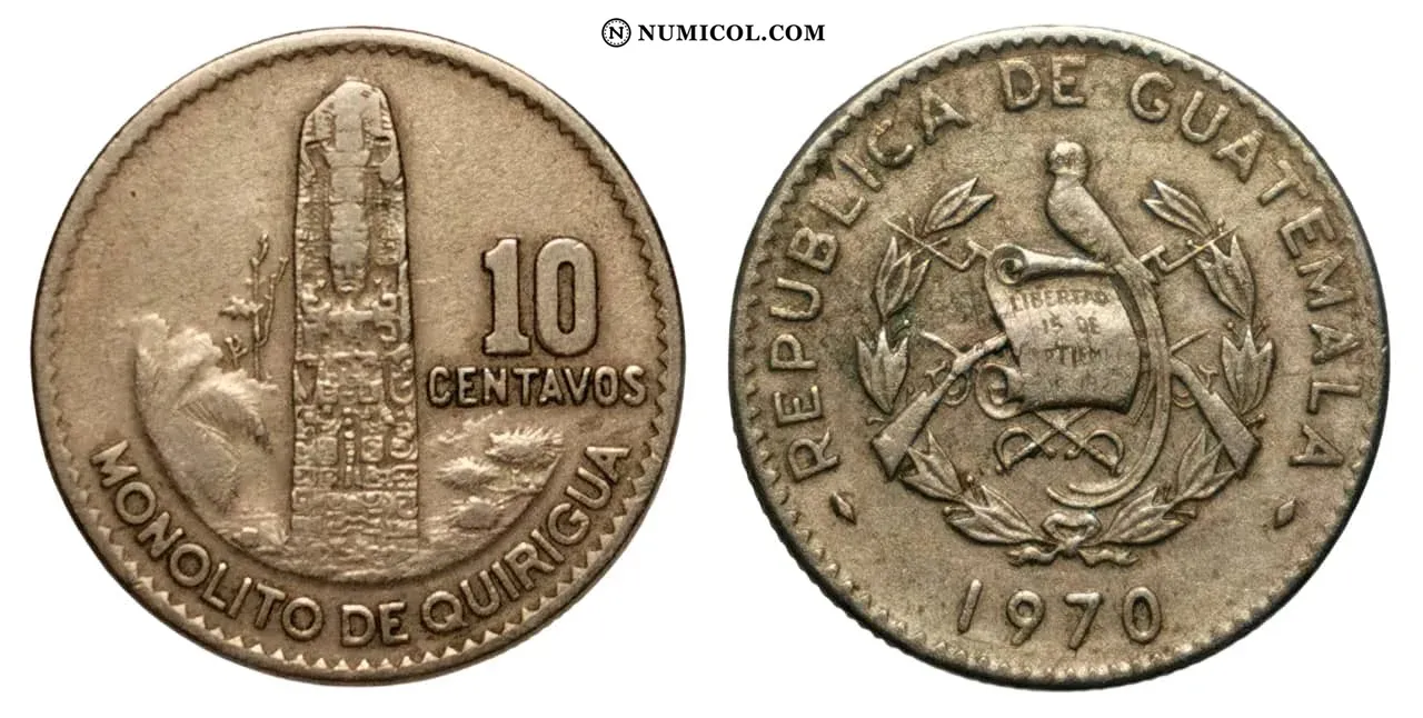 Moneda 10 Centavos
