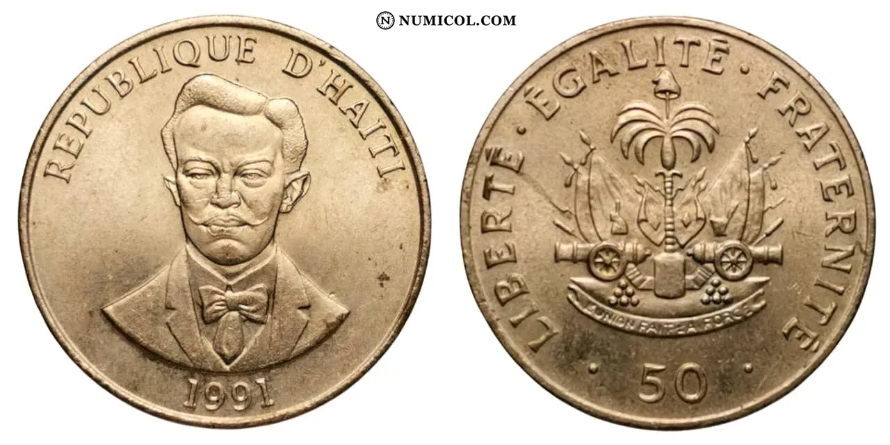 Moneda 50 Centimes año 1991