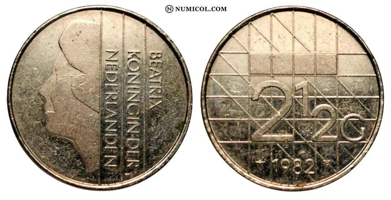 2½ Gulden - Beatrix