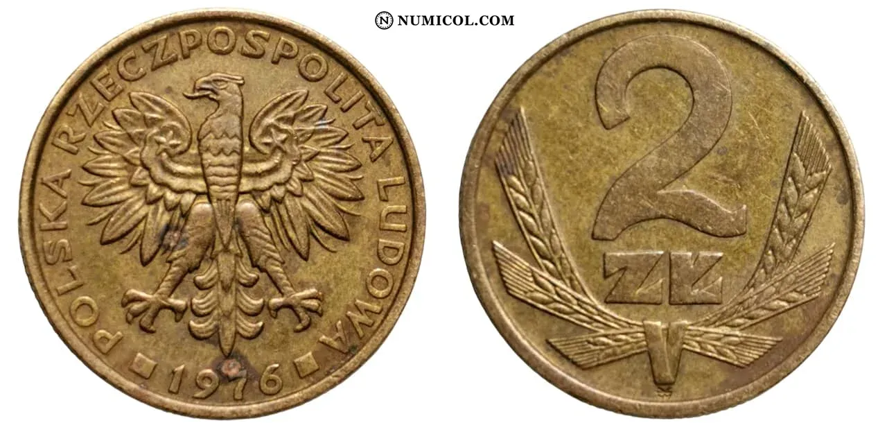 2 Zlotys (1st Eagle Design)