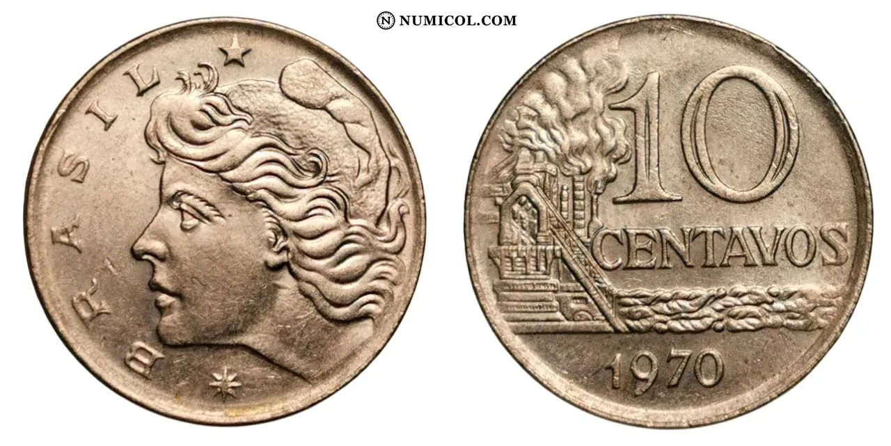 10 Centavos (non magnética)