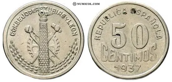 50 Centimos (Asturias and León)