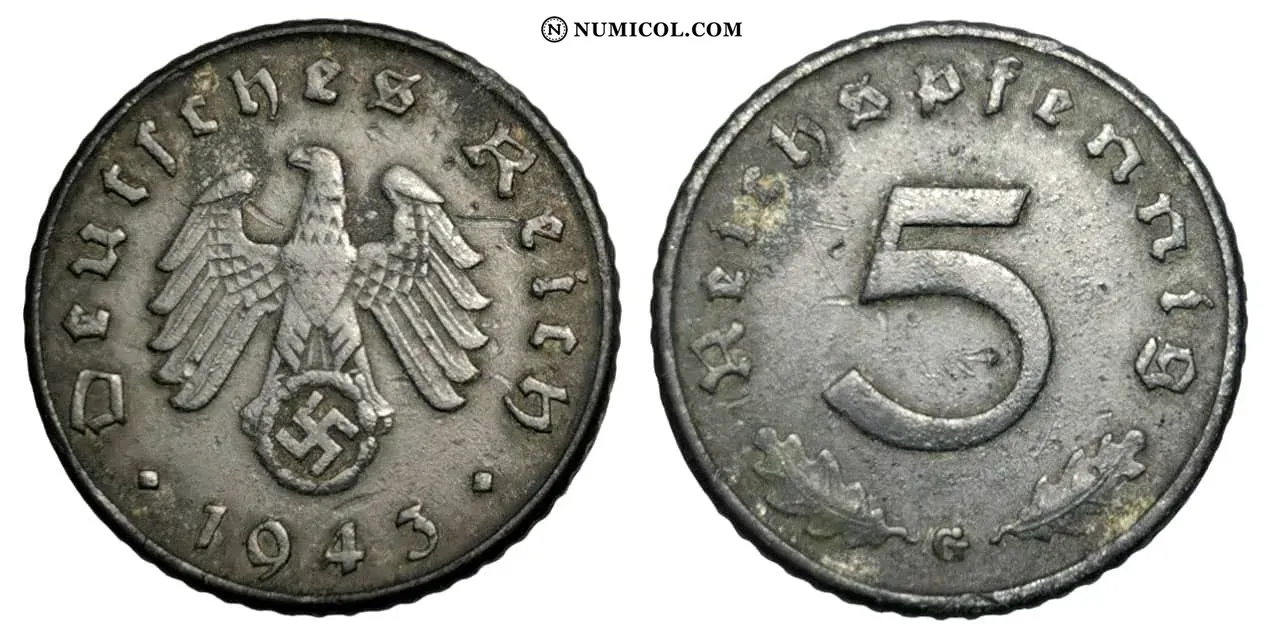 5 Reichspfennig